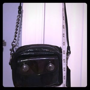 COACH! Metallic rainbowed oiled crossover RARE :)